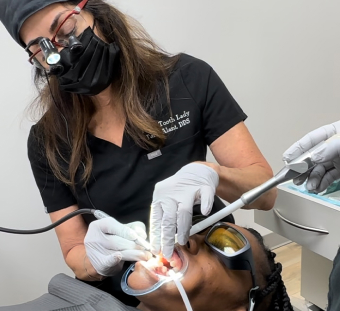 Precise Dentistry with a Diode Laser